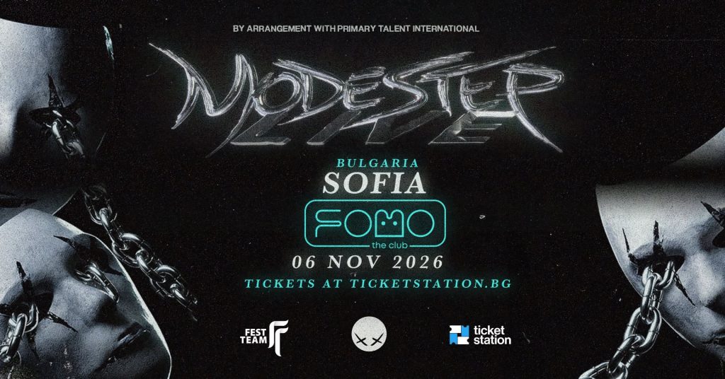 Modestep постер 2026
